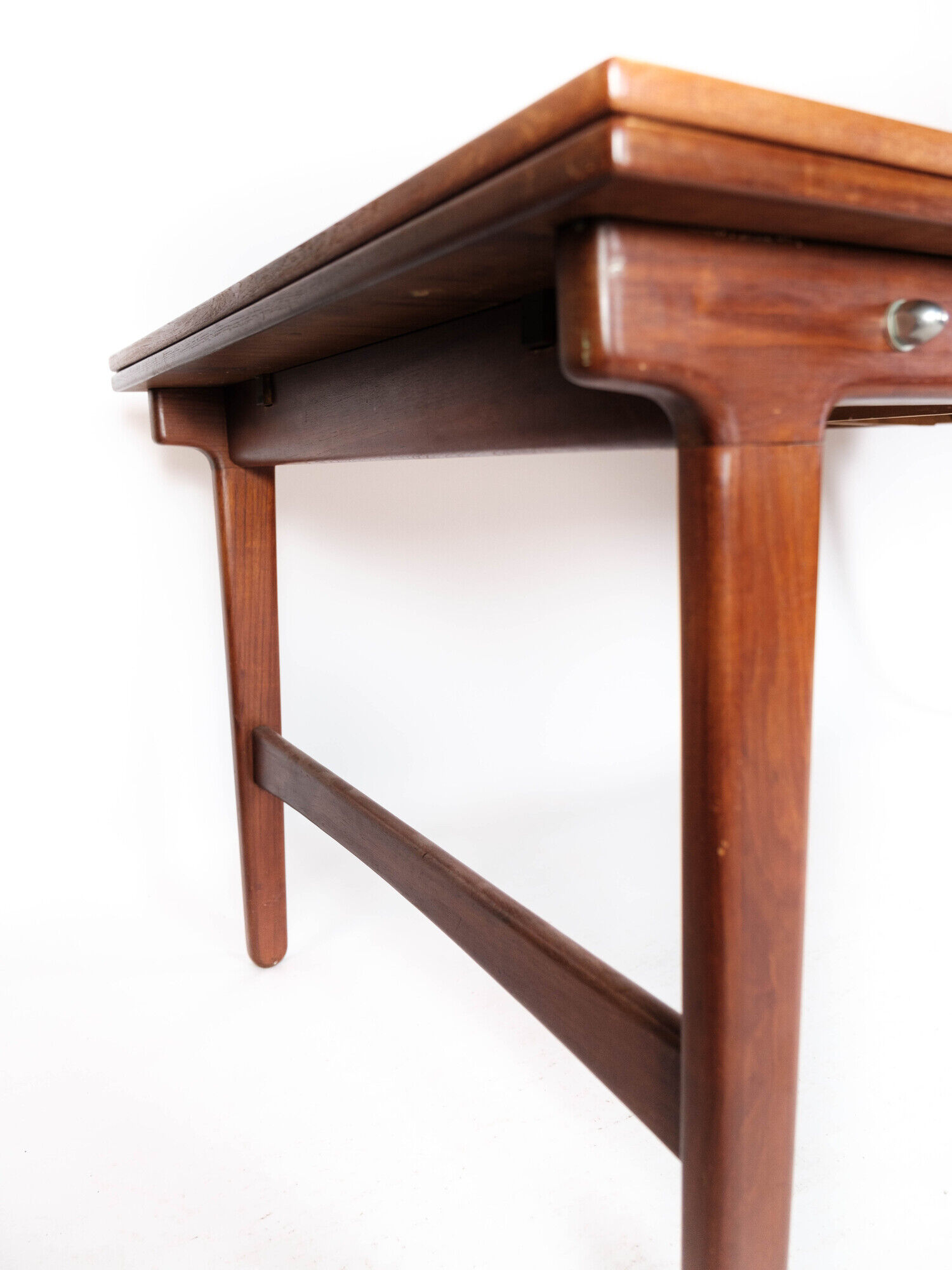 Table à manger en teck avec rallonges de design danois, années 1960