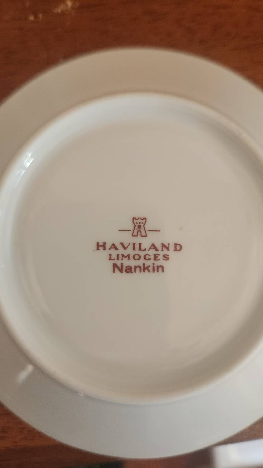 Coffee Cup & Saucer Haviland Limoges – Nankin Model (12)