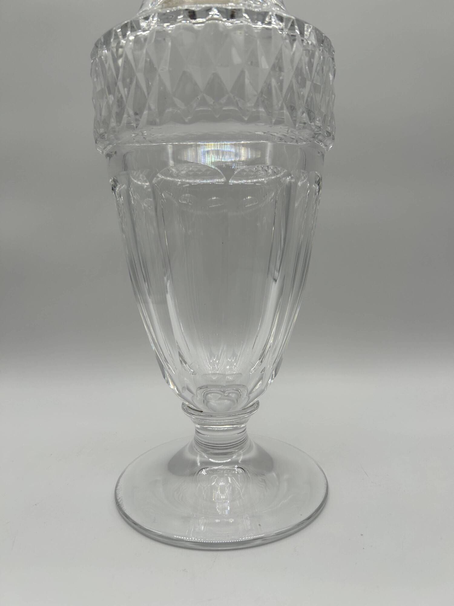 Crystal vase from Val Saint-Lambert - Gary model
