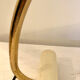 Vintage Italy brass articulated desk lamp.