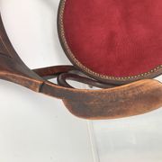 Old curved wooden chair