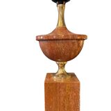 Vintage marble lamp base