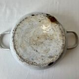 Old enamelled pot