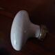 Porcelain door knob handles