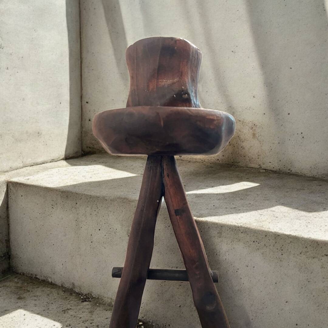 Brutalist chandelier