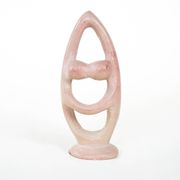 Stone sculpture symbolising bonds, Danish design, 1980s, made in Denmark
