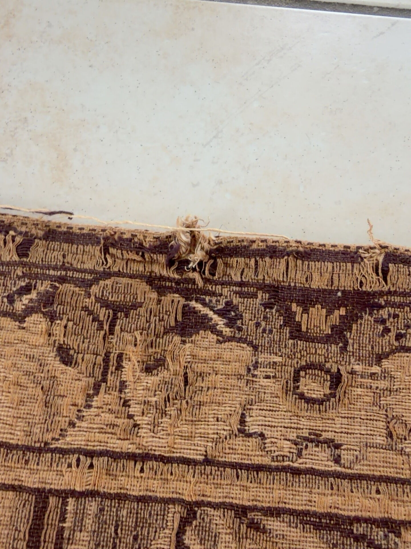 Ancient French Gobelin tapestry – Gallant scene – Early 20th century