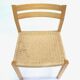 Vintage dining chair model 401 - JL Mollers Mobelfabric Denmark Papercord