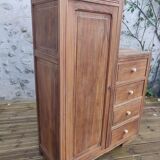 Combined asymmetrical chest of drawers