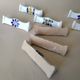 8 vintage artisanal ceramic terracotta knife holders