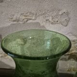 Glass candle holders