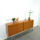 Dressoir vintage en teck en épingle à cheveux