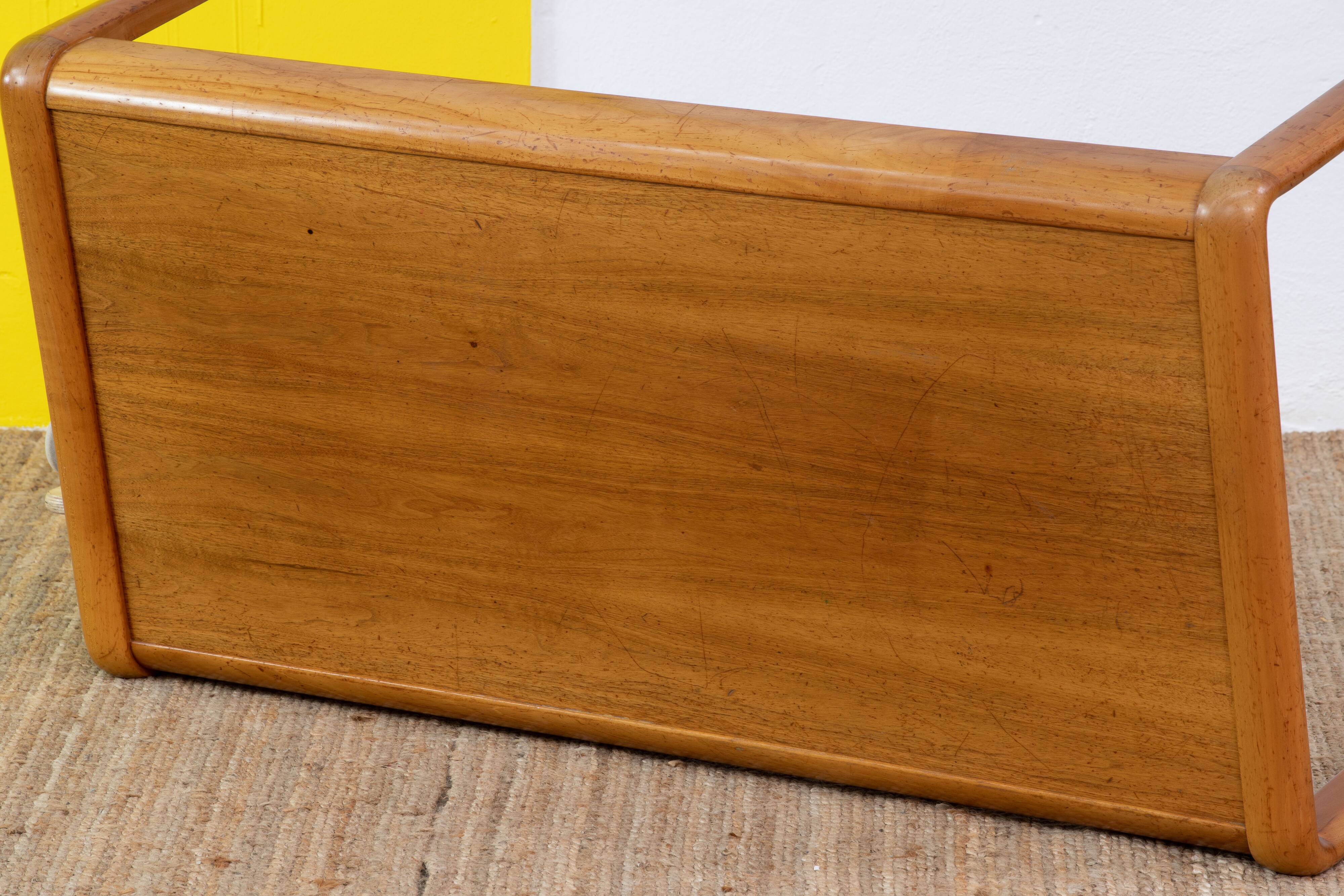 Scandinavian teak table 134 cm