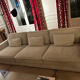 Meridiani 3-seater fabric sofa