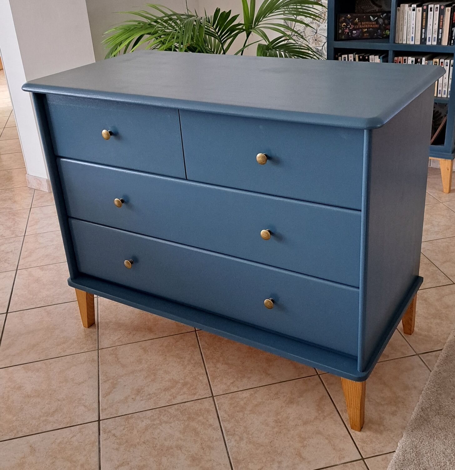 Commode blue ganne