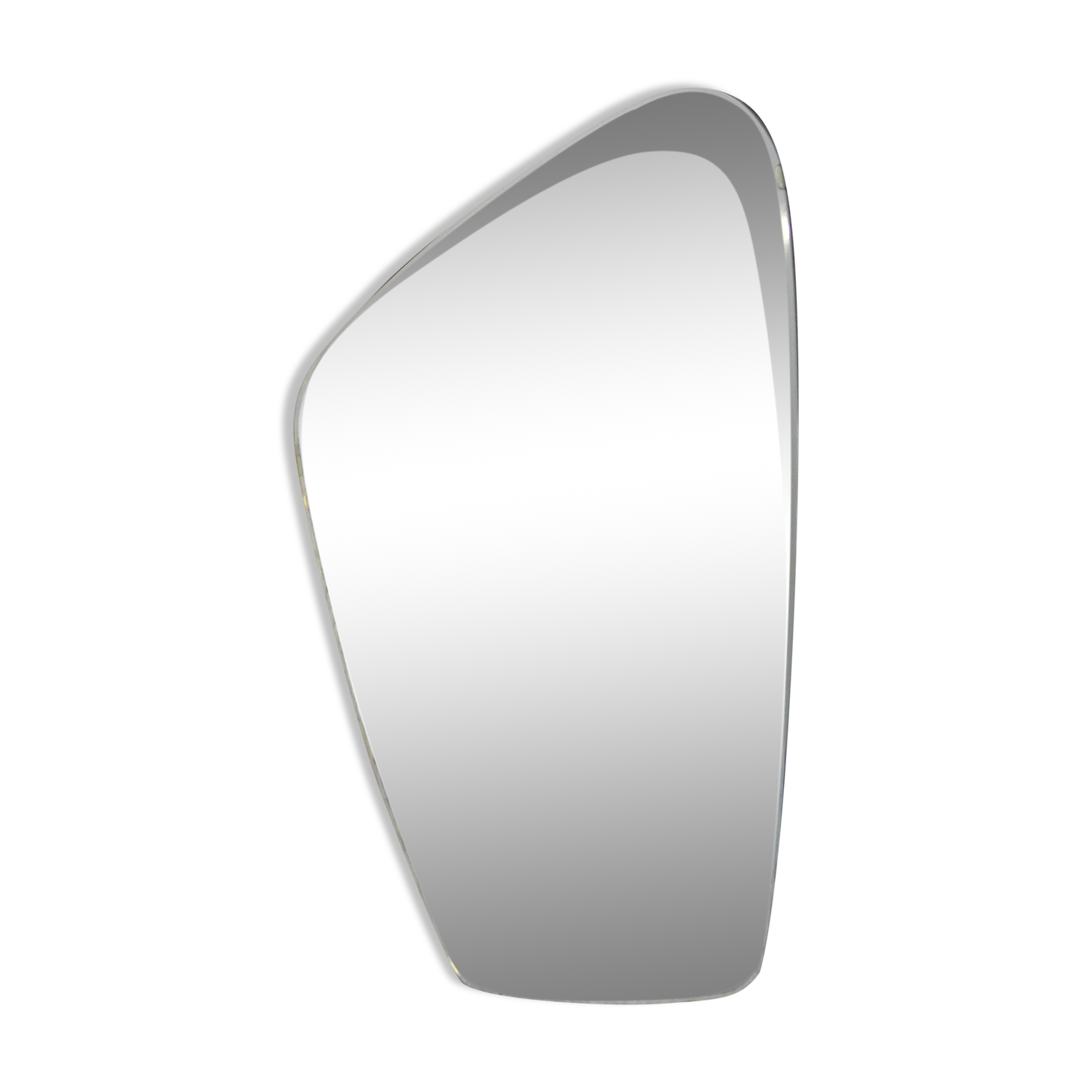 Vintage mirror from barber shop - 92x61cm