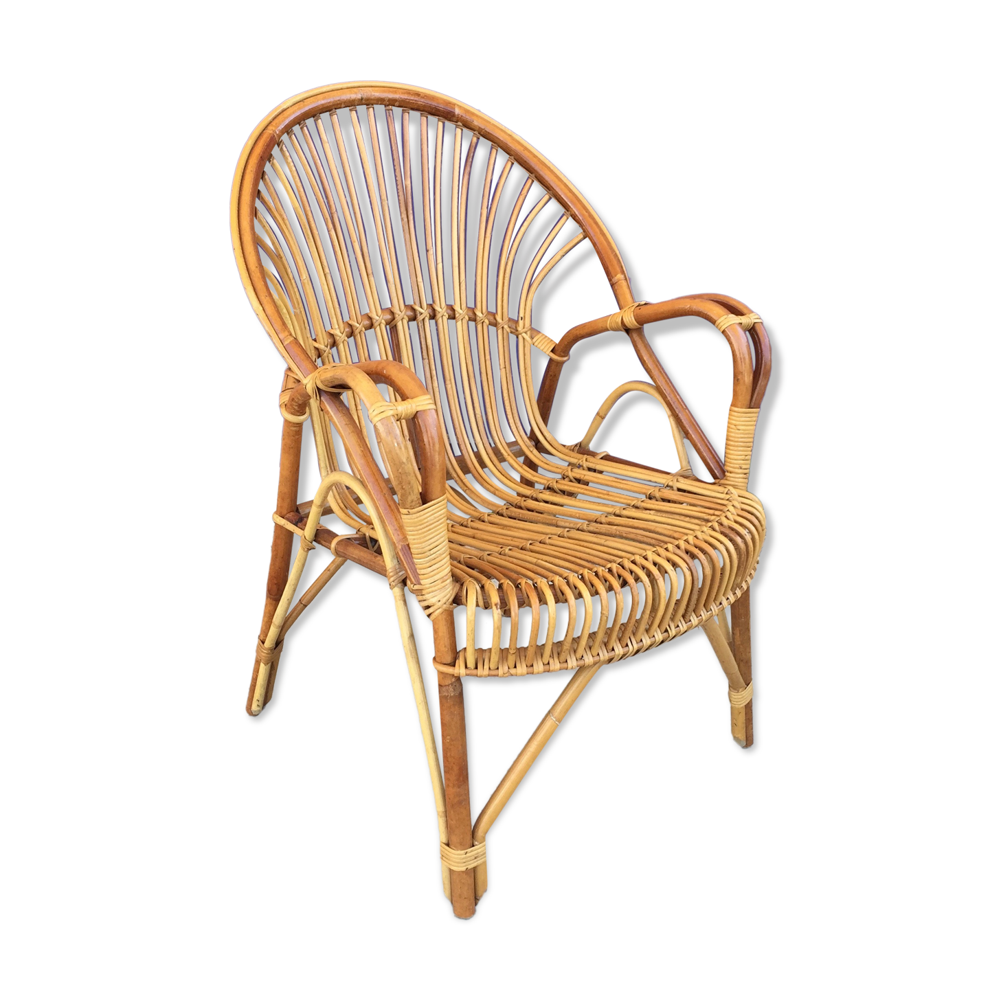 Vintage rattan chair