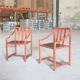 Paire de fauteuils scandinave 1980