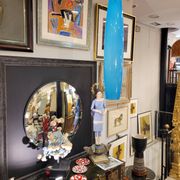 Blue tech lamp, Murano crystal, Vetreria Vistosi, 70's – Italy