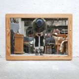 Vintage pine mirror