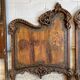 Pair of Art Nouveau cast iron headboards, Italy circa 1900