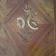 Louis XV style rosewood marquetry dressing table