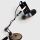 Modernist articulated desk lamp