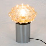 Glass luminaire, 1960s Helena Tynell for Glashütte Limburg