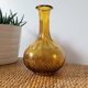 Small amber vase 70's