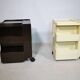 Space Age Rolling Cabinets in Plastic by Joe Colombo, Set of 2, 1970