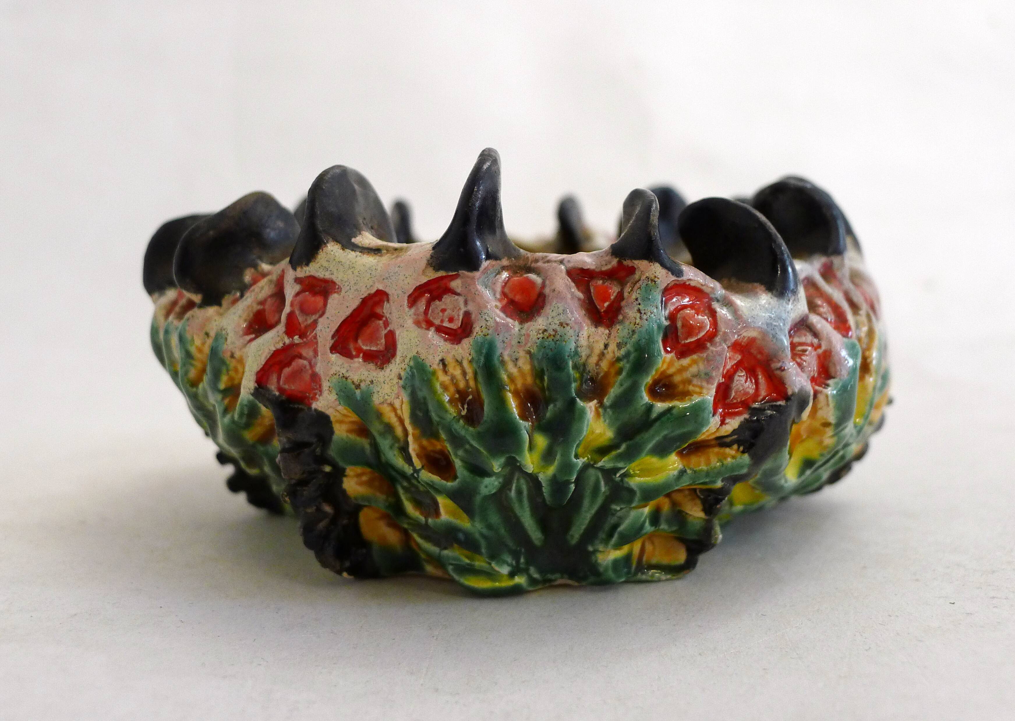 Organic barbotine ashtray and pocket tray