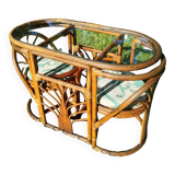 Vintage rattan garden furniture
