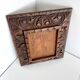 Antique handcarved frame Cedarwood 21.5 cm x 19 cm