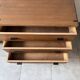 Vintage Scandinavian teak sideboard – 6 drawers – 1960s