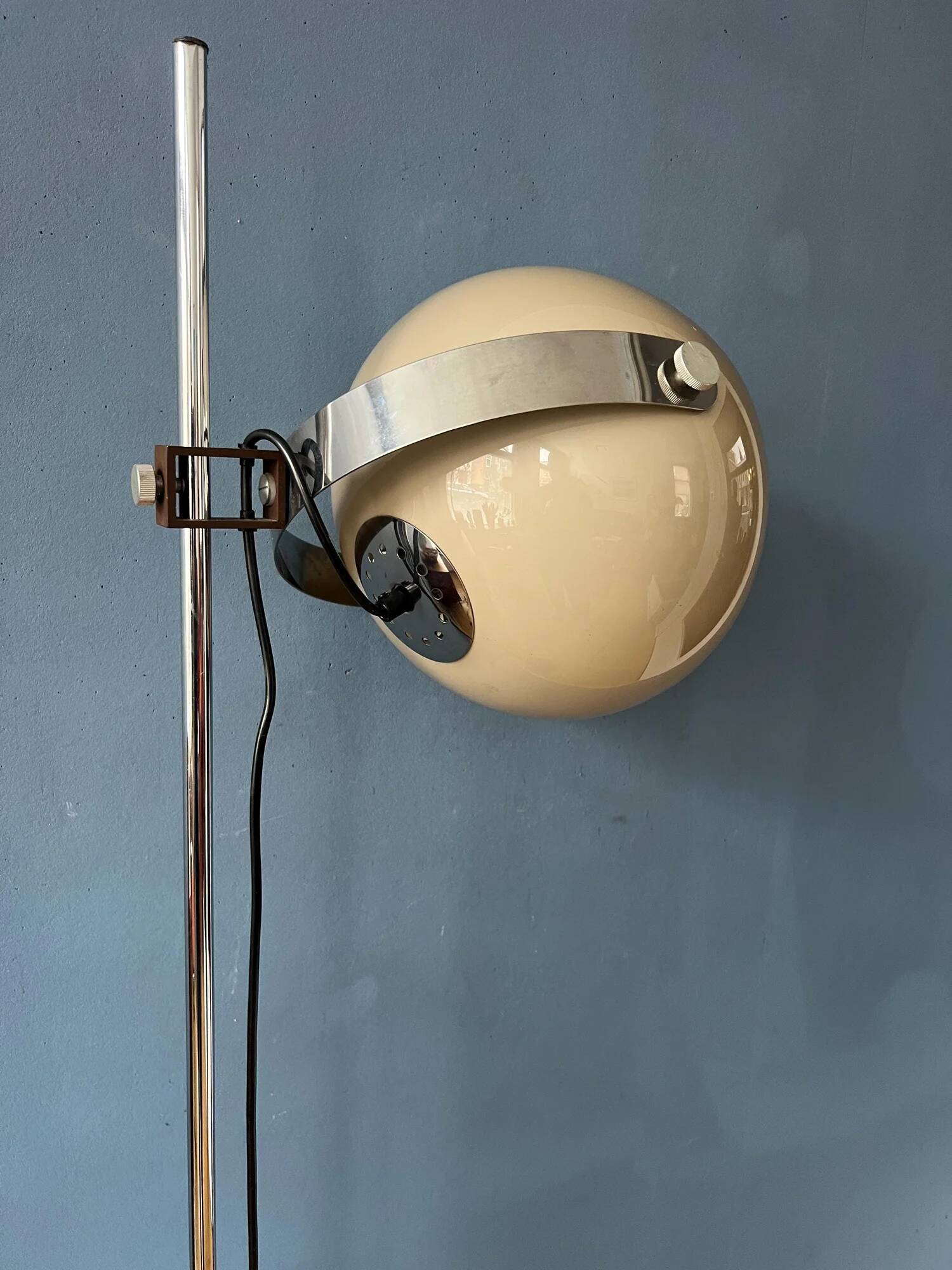 Vintage Dijkstra Space Age Mushroom Floor Lamp