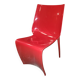 Red PVC chair
