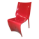 Red PVC chair