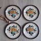Set 4 assiettes dessert Corfou Boch 1966