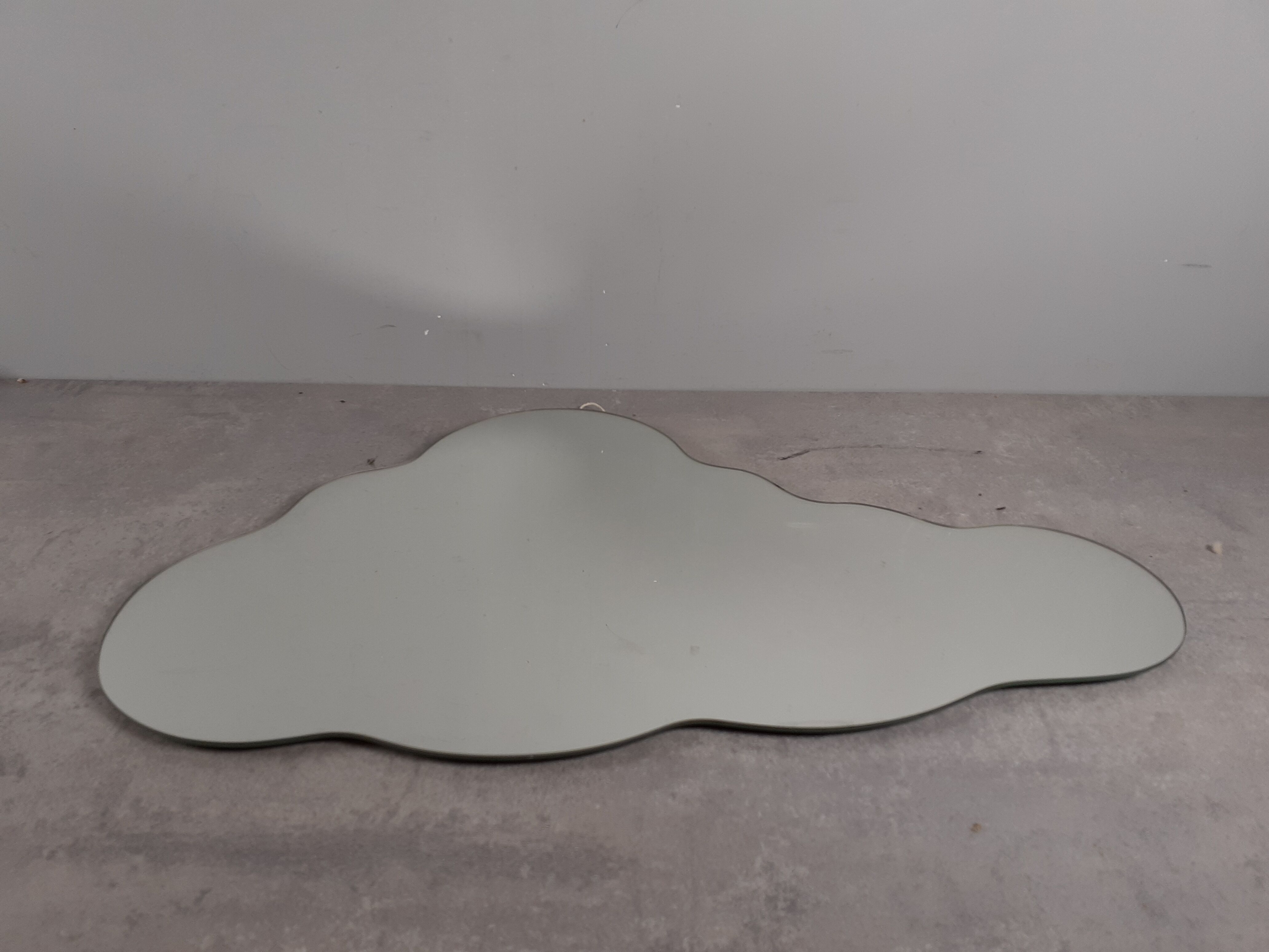 Mirror design clouds years 70 flabeg