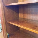 Bookcase with 2 glass doors