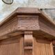 Solid oak box countertop, circa 1900.
