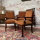 Mahogany living room furniture Empire style of the nineteenth century