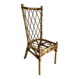 Chaise rotin