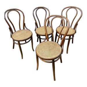 Suite de 4 chaises bistrot - fischel
