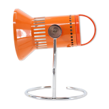 1970s Adjustable Orange Table Lamp, Czechoslovakia