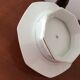 Servant dish on pedestal, octagonal, Limoges porcelain - vintage