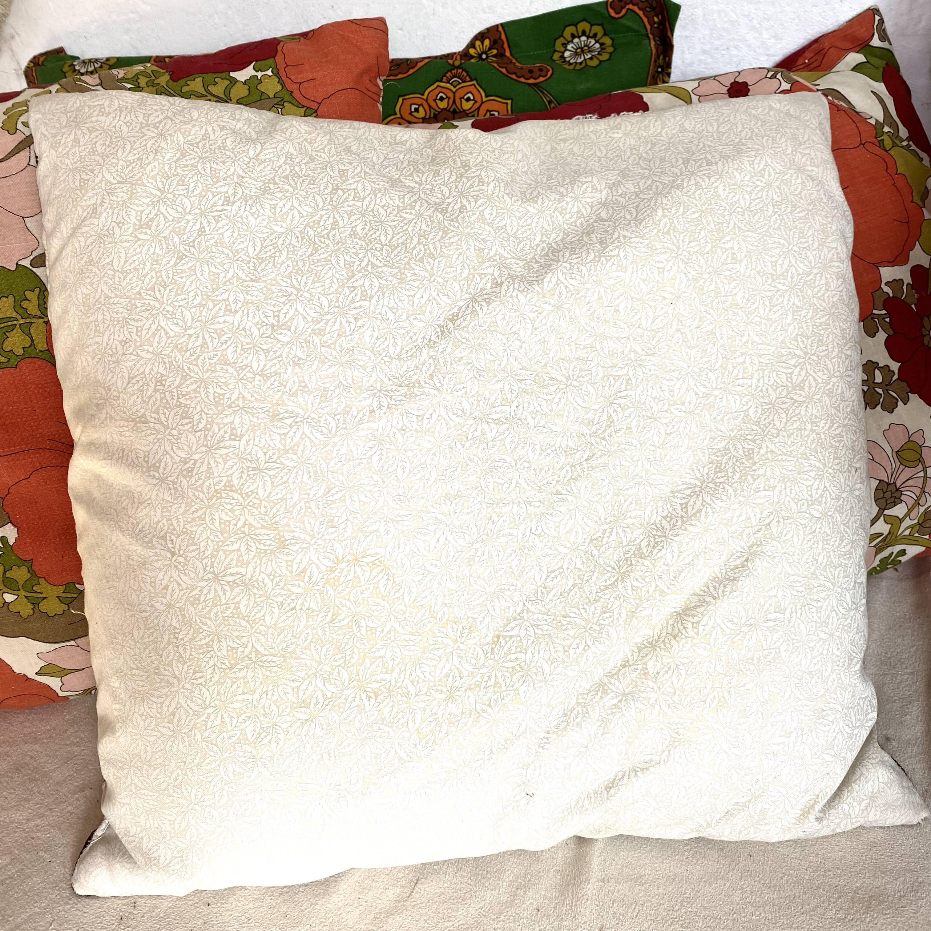 Vintage crochet cushion