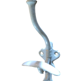 Enamelled cast iron hook