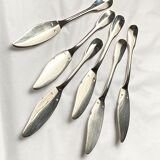 Puiforcat Hermes set of 6 fish knives