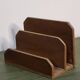 Wooden mail holder